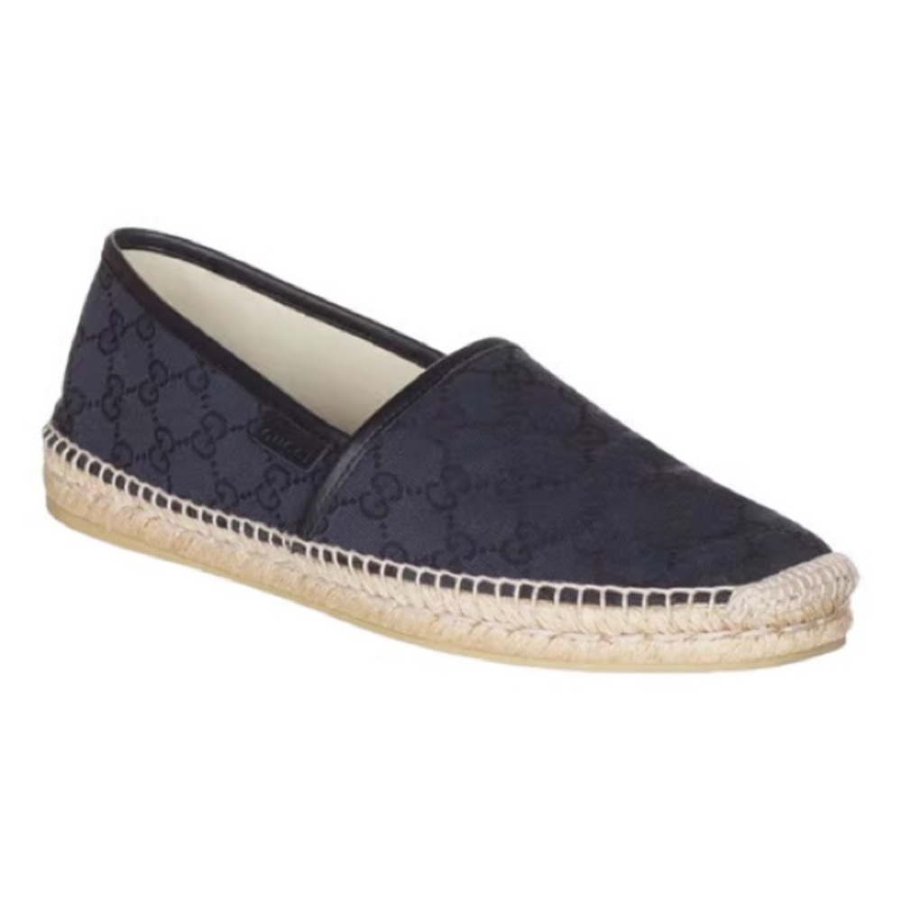 Gucci Espadrille Canvas Nero